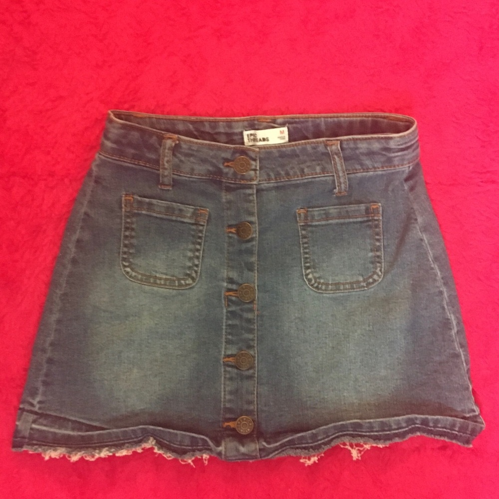 Girls denim skirt